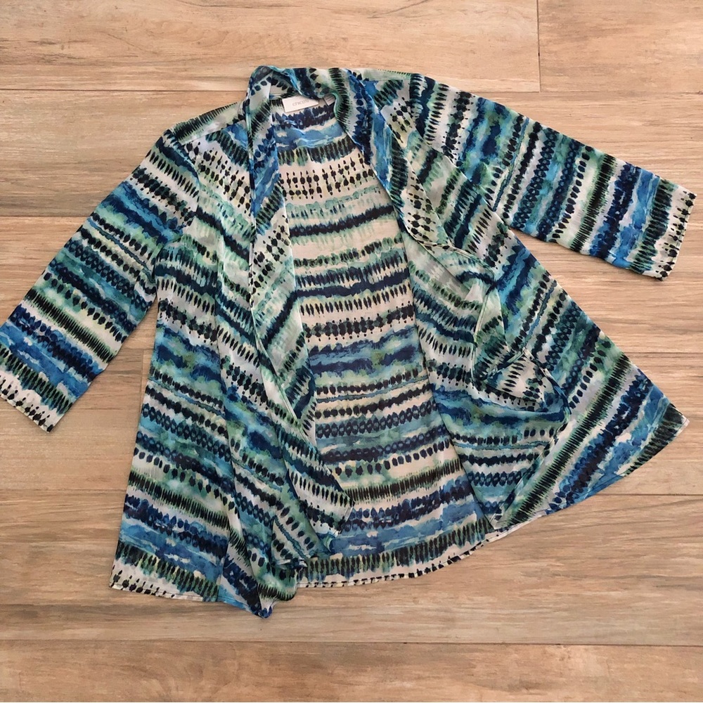 Chico’s Sheer Jacket